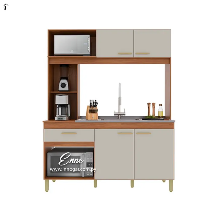 Kit Cocina Enne Freijo Off White, foto 2