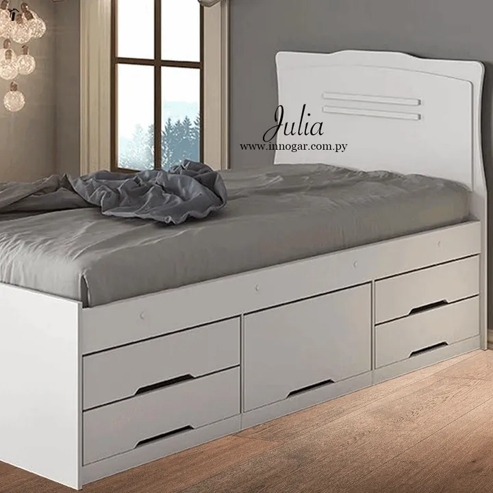Cama Julia / Blanco, foto 2