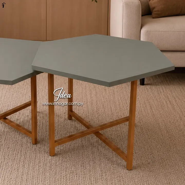 Conjunto Mesa Centro Idea Verni, foto 2