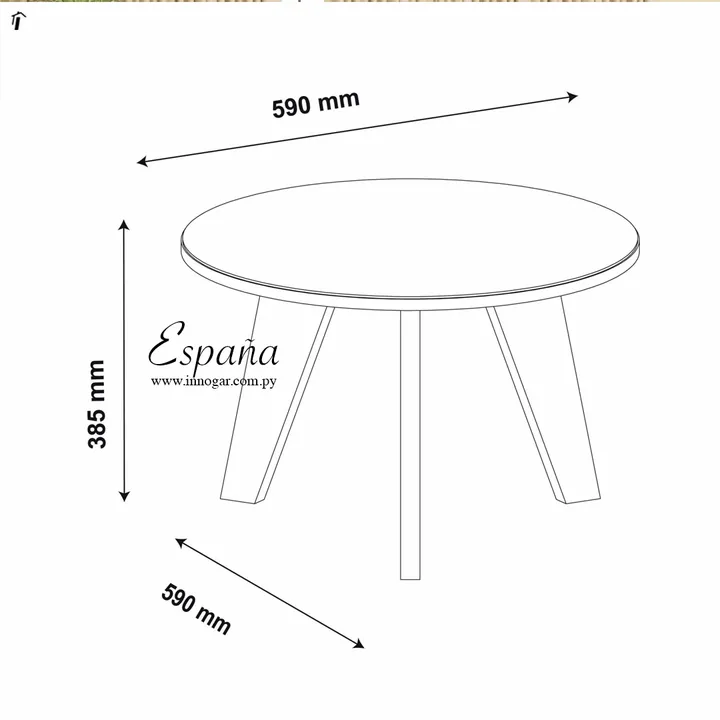 Mesa de Centro España / Blanco, foto 2