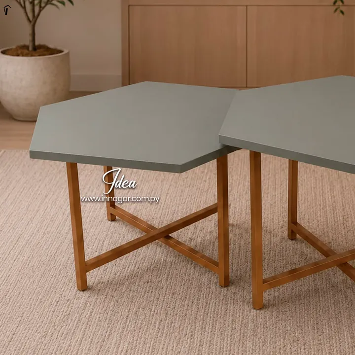 Conjunto Mesa Centro Idea Verni, foto 3