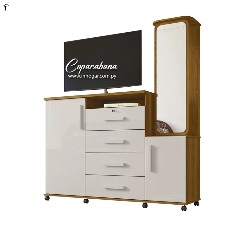 Comoda Copacabana Freijo Off White, foto 2