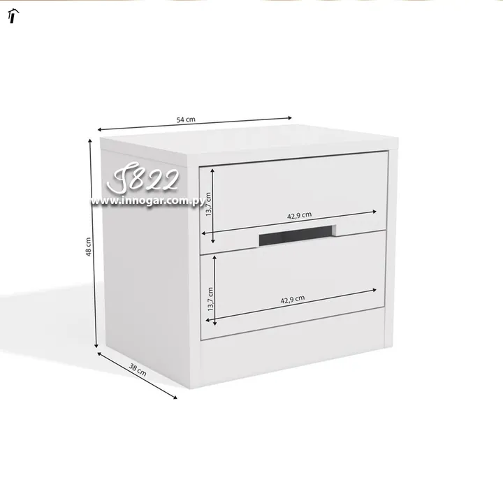 Mesa de Luz S822 Blanco, foto 2