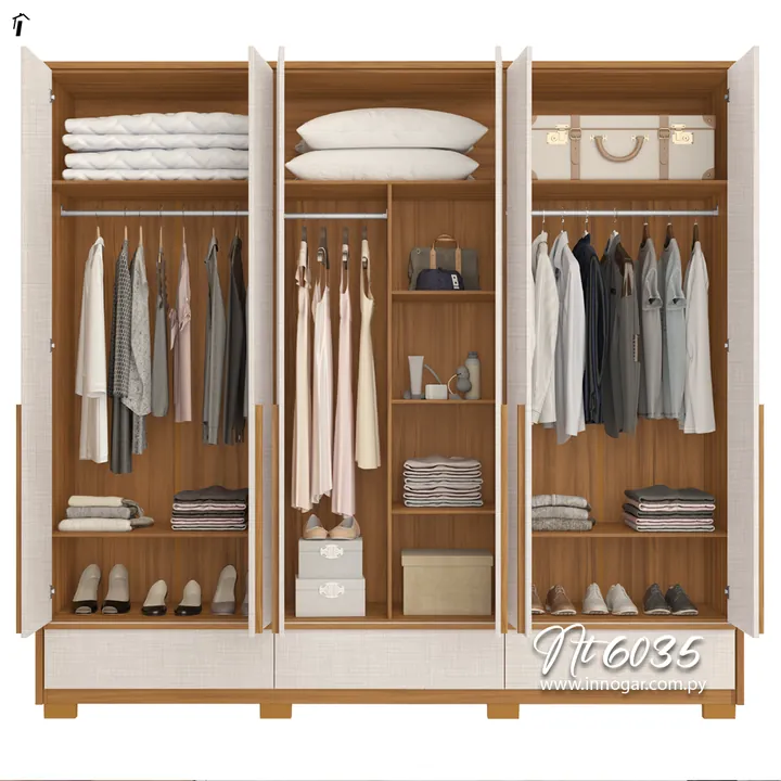 Ropero NT 6035 Freijo Off White, foto 2