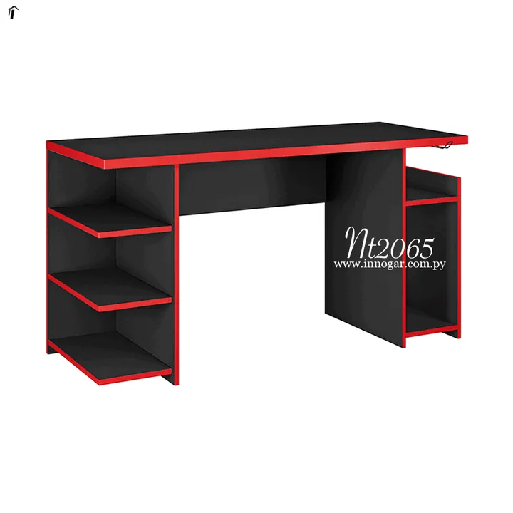 Escritorio Nt2065 / Negro Rojo, foto 2
