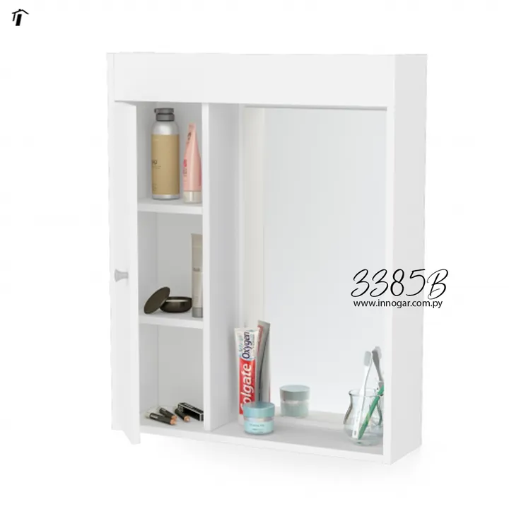 Armario de pared de Baño - Blanco, foto 3