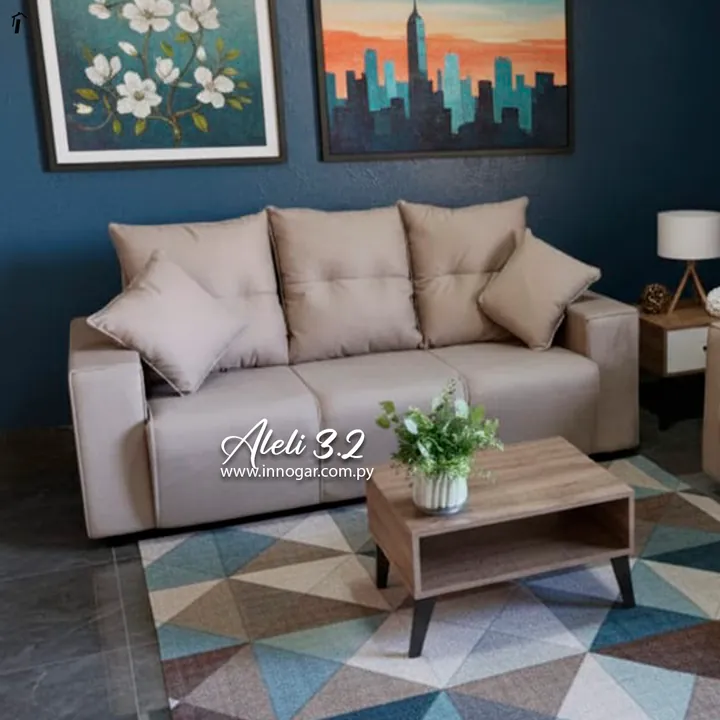 Sofa Aleli 3.2 Beige, foto 3