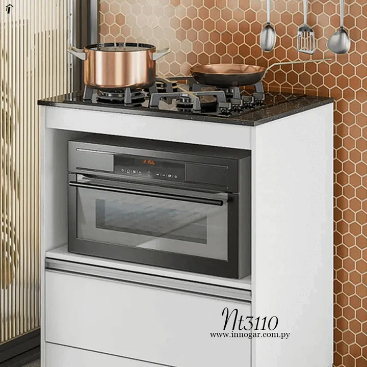 Balcon Cooktop Nt3110 / Blanco New Granito, foto 2