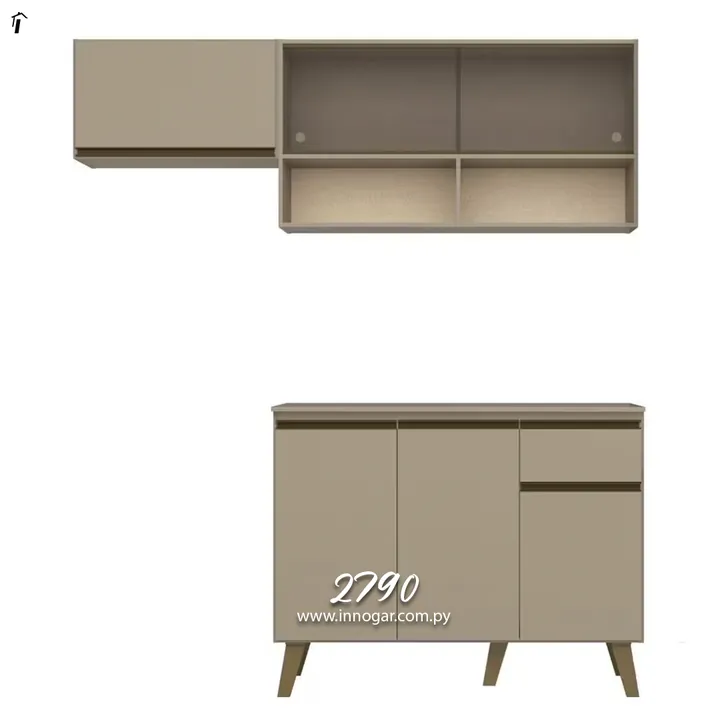 Juego de Cocina 2790 Almendra Off White, foto 2