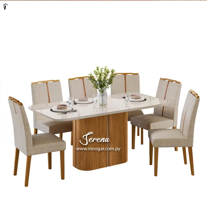 Juego de Comedor Serena Rectangular, foto 2
