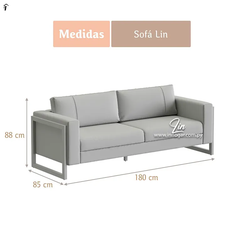 Sofa Lin Lino Arena, foto 3