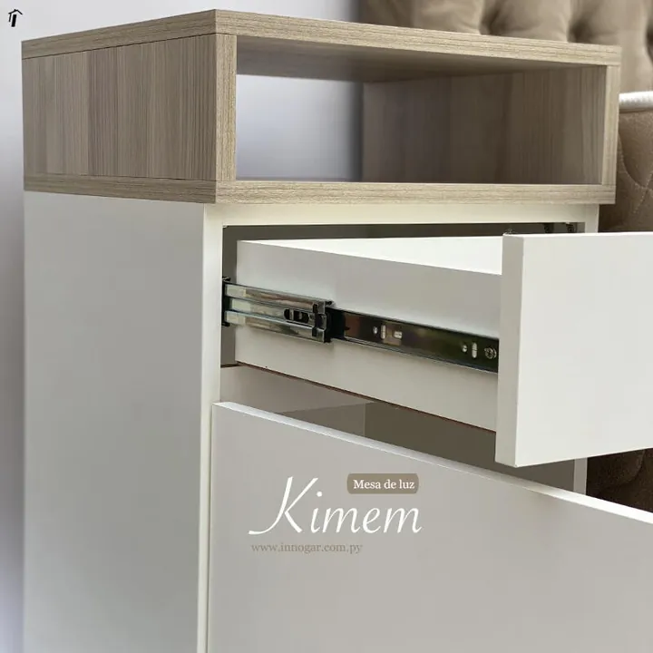 Mesa de luz Kimem / Off white nacre, foto 3