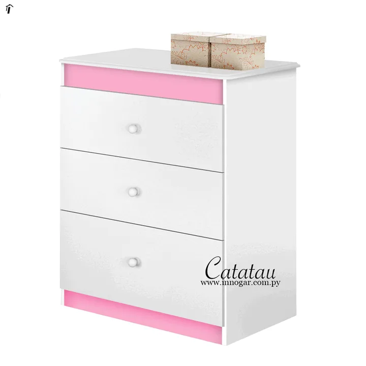 Cómoda Catatau / Blanco Rosa, foto 2