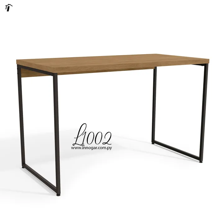 Mesa Secretaria L1002 / Freijo - Negro Fosco, foto 2
