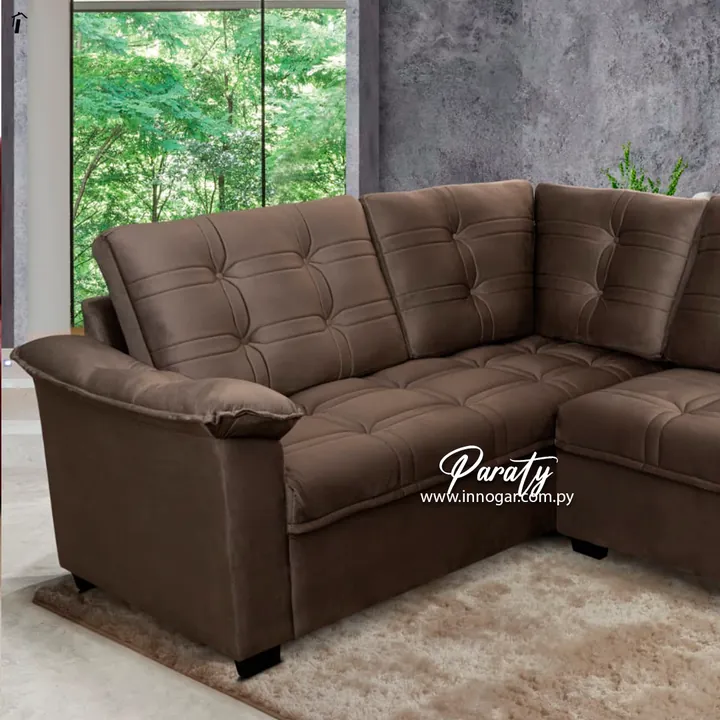 Sofa Hellen Paraty Marron Boucle, foto 2