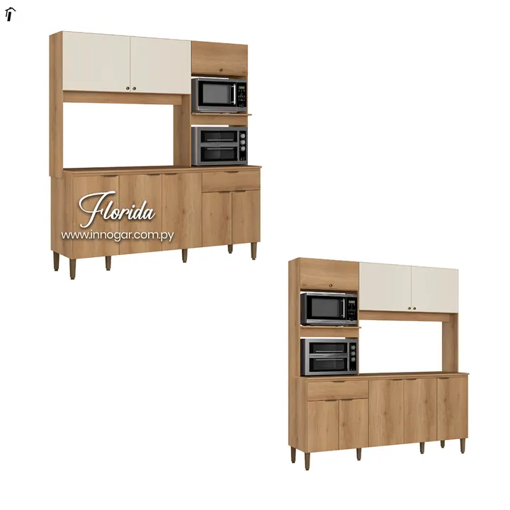 Kit de Cocina Florida Capuccino Off White, foto 3