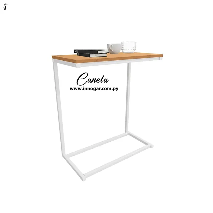 Mesa Lateral Canela Freijo Blanco, foto 2