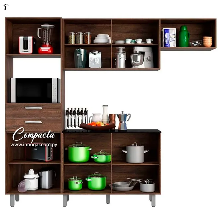 Kit Cocina Compacta Carvalho, foto 2