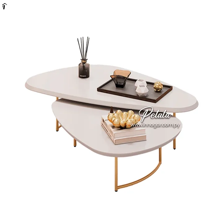 Mesa Centro Petala Off White, foto 2