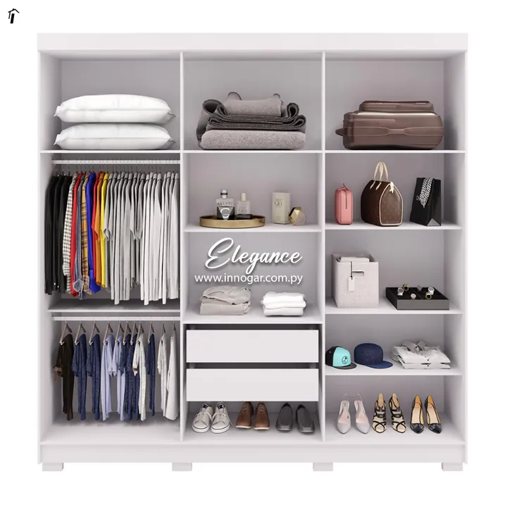 Ropero Elegance / Blanco, foto 3