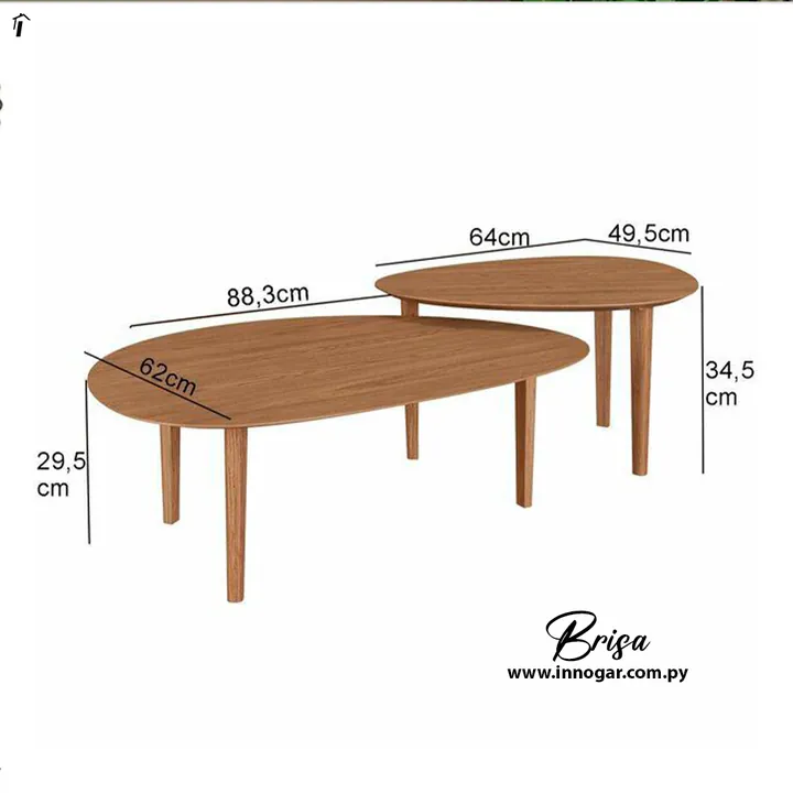 Conjunto Mesa Centro Brisa Nature, foto 2