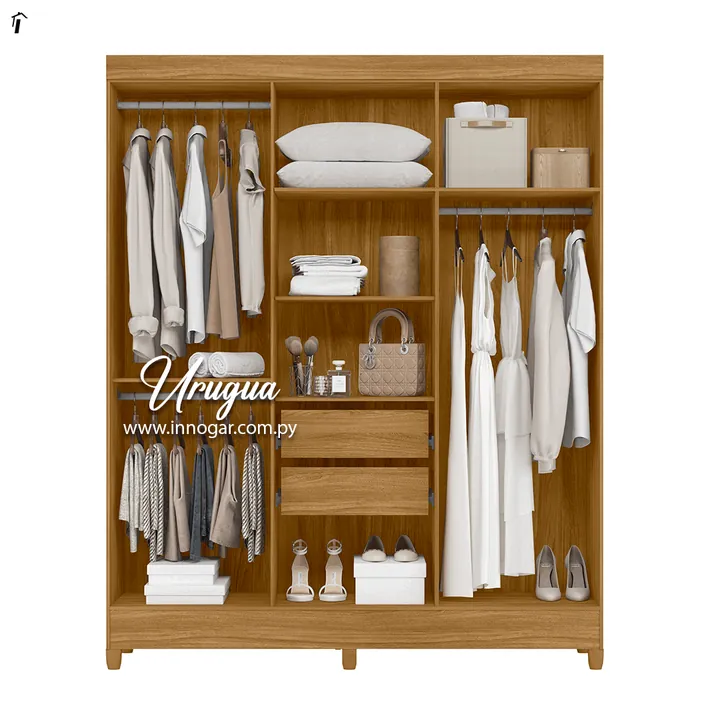 Ropero Uruguai Freijo Off White, foto 3