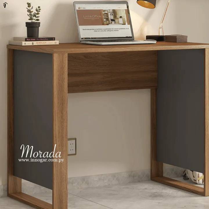 Mesa de Computador Morada / Amendola Grafito, foto 2