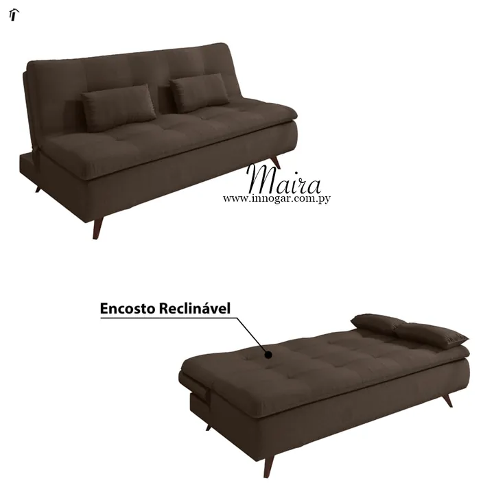 Sofa Cama Maira / Tabaco, foto 3