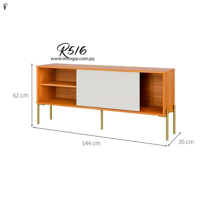 Rack para TV R516 JW Carvalho, foto 3