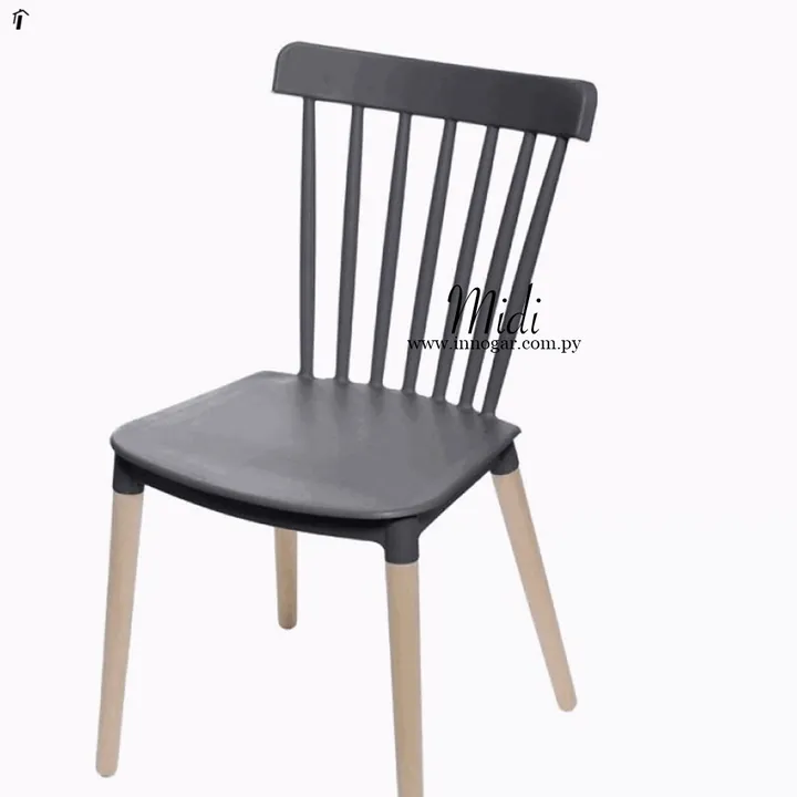 Silla Midi 1109 / Negro, foto 2