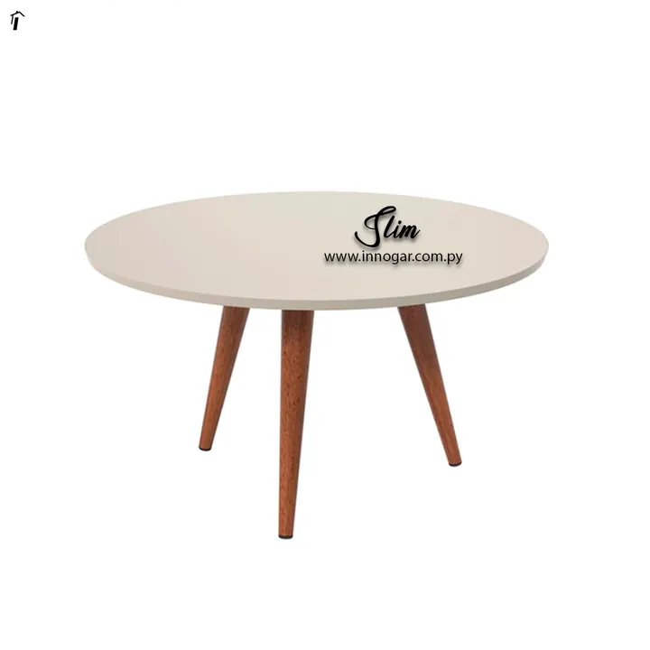 Mesa Centro Slim Off White, foto 2