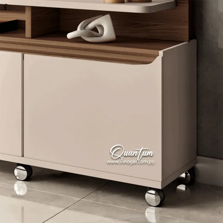 Home Theater Quantum 1.8 Carvalho Off White, foto 3