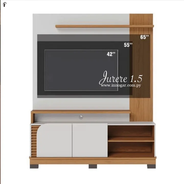Estante Jurere 1.5 / Freijo Off White, foto 4