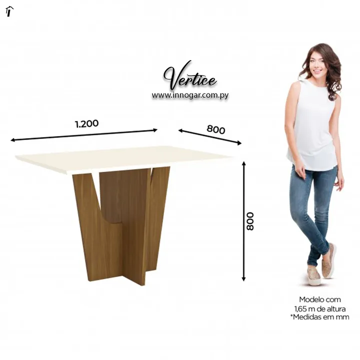 Juego de Comedor Vertice / Sillas Isa, foto 2