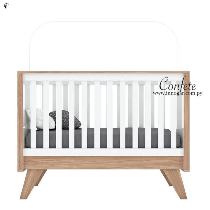 Cuna mini cama Confete / Blanco Jequitiba, foto 2