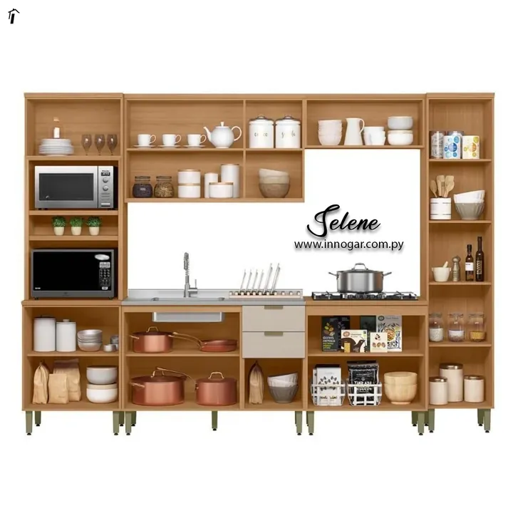 Kit Cocina Selene Nature / Off White, foto 2