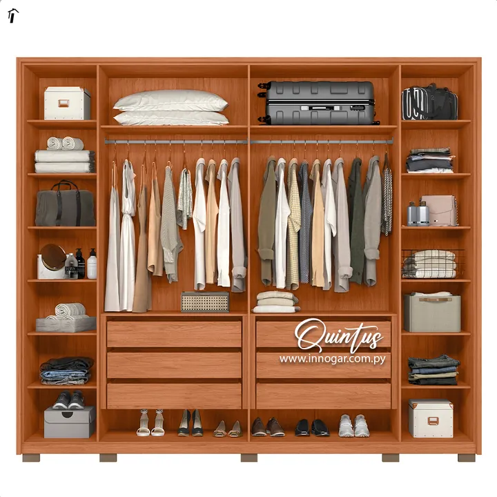 Ropero Quintus Freijo Off White, foto 3