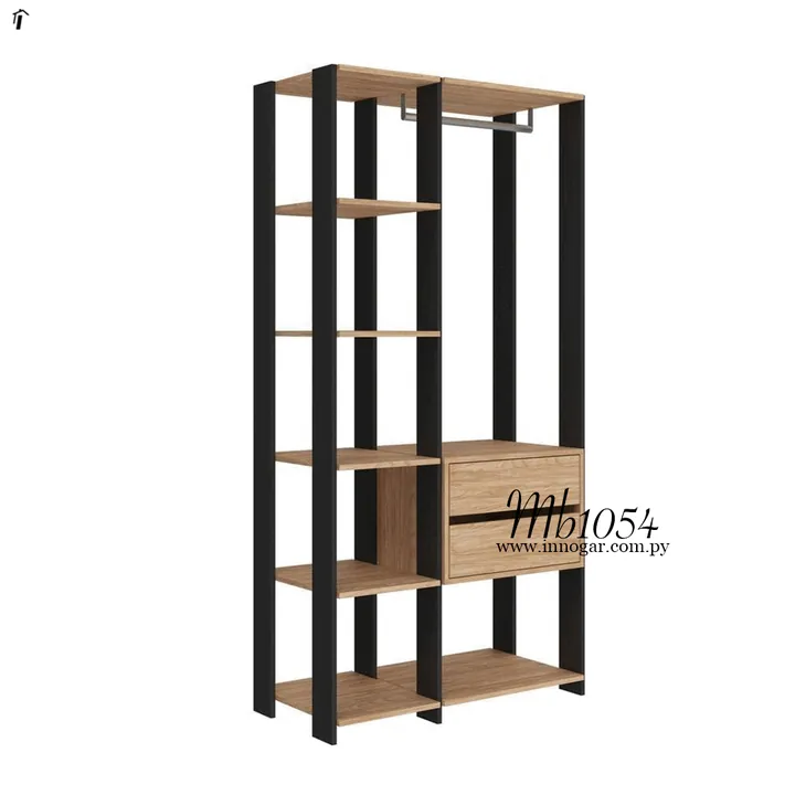 Ropero Mb1054 / Negro Miel, foto 2