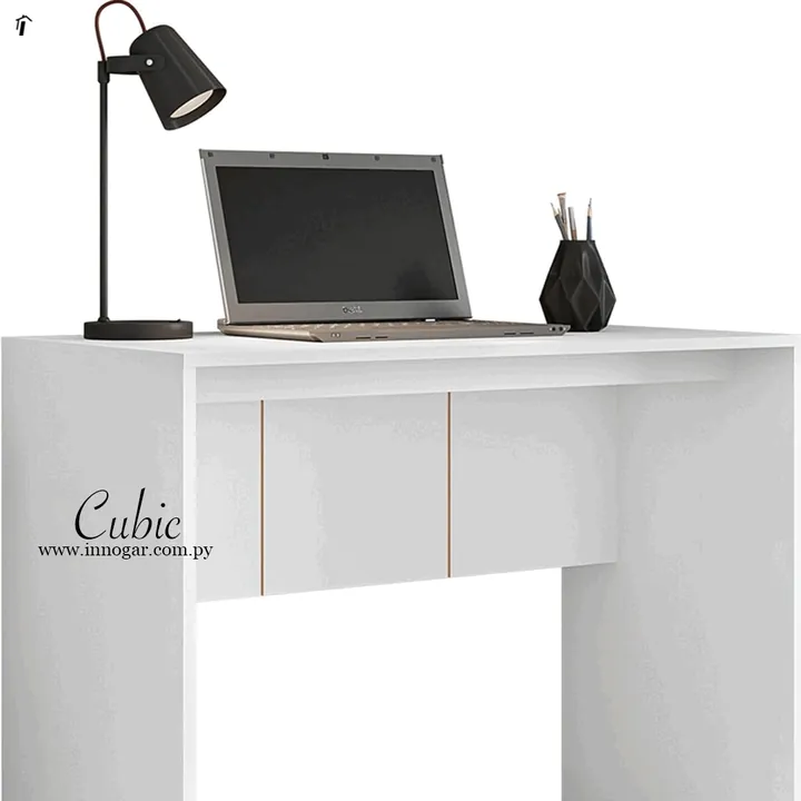 Escritorio Cubic 1,36 / Blanco, foto 2