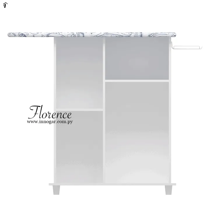 Mesa de planchar Florence - Blanco, foto 2