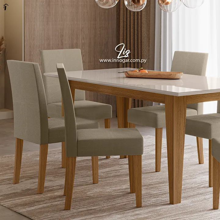 Juego de Comedor Liz Freijo Off White, foto 2