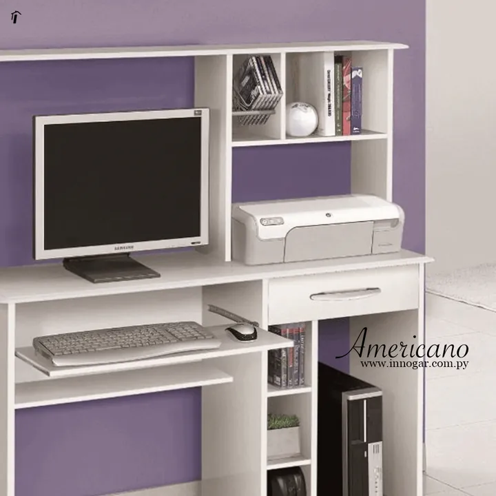 Escritorio Americano / Blanco, foto 2
