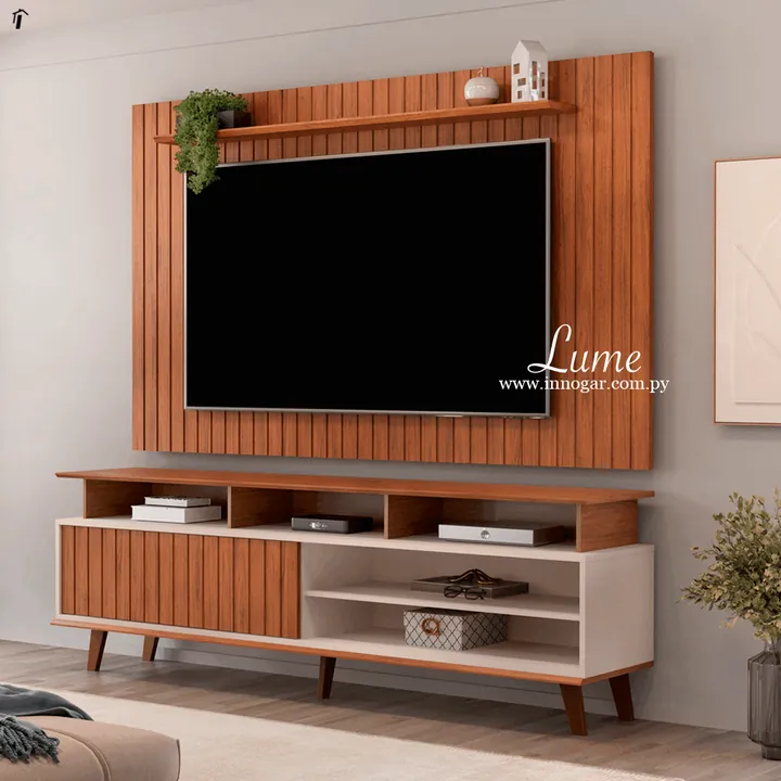 Rack Flow + Panel Lume / Freijo Off White, foto 2
