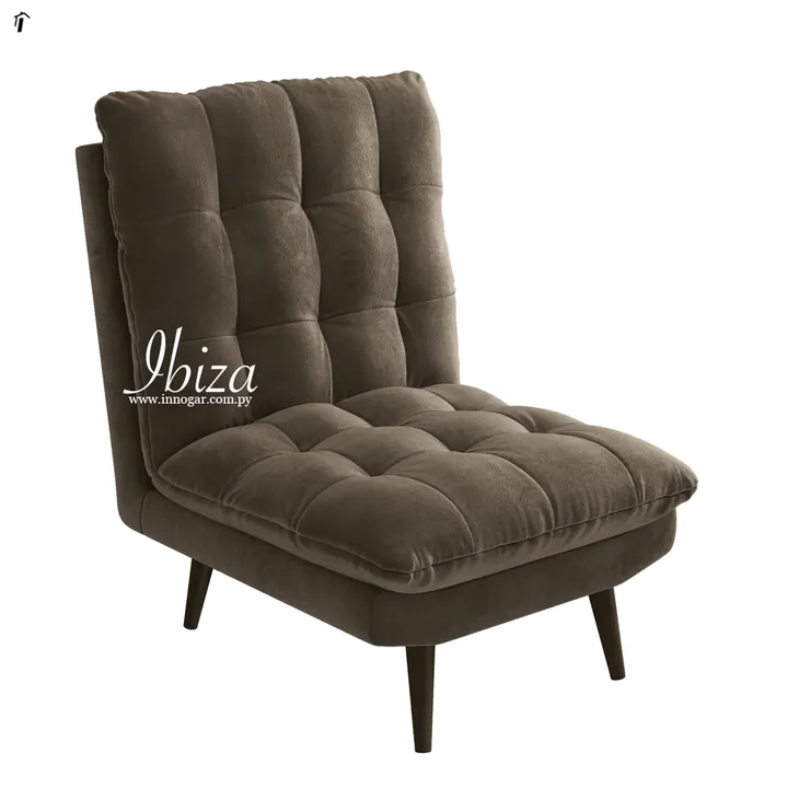 Sillon Ibiza / Grafiato Marrón, foto 2