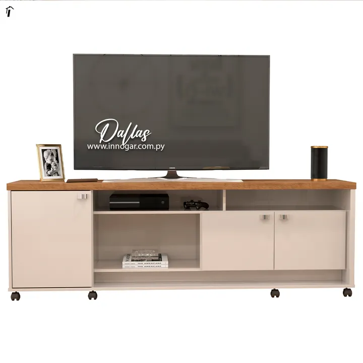 Rack para TV Dallas Off White, foto 2