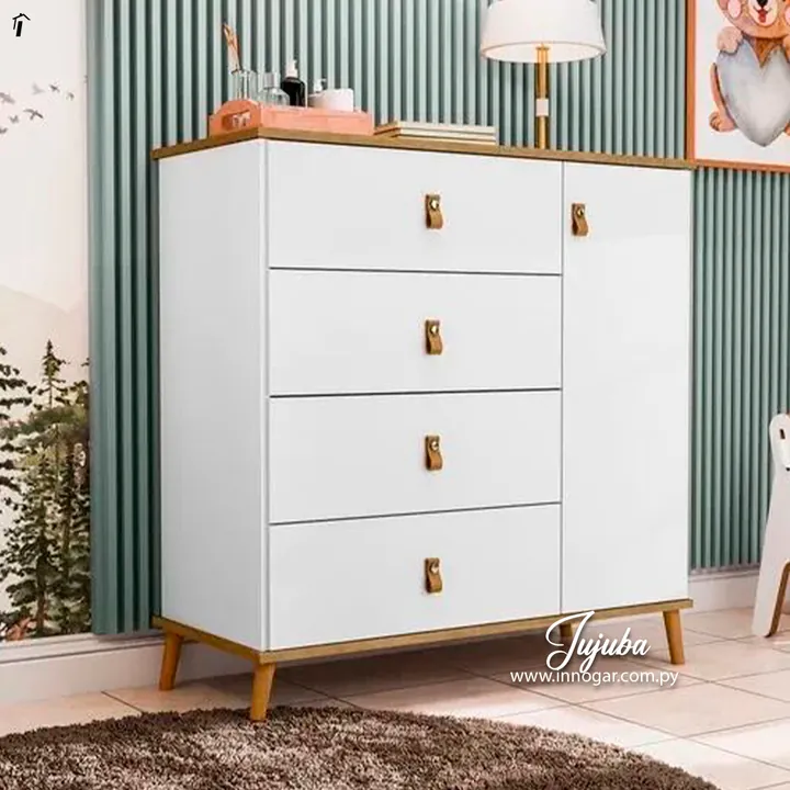 Comoda Jujuba Freijo Off White, foto 2