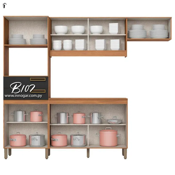 Kit Cocina B107 / Nature - Negro, foto 3