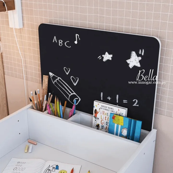 Escritorio Infantil Bella / Blanco, foto 2