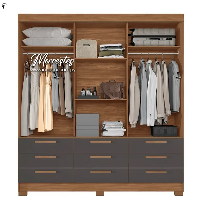 Ropero Morrestes 3.9 Jatoba Grafito, foto 2