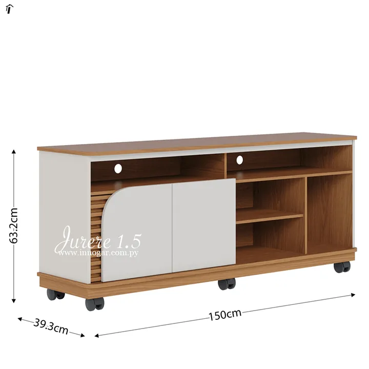 Rack Jurere 1.5 / Off White - Freijo, foto 2